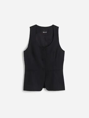 Madewell Scoopneck Cutaway Vest